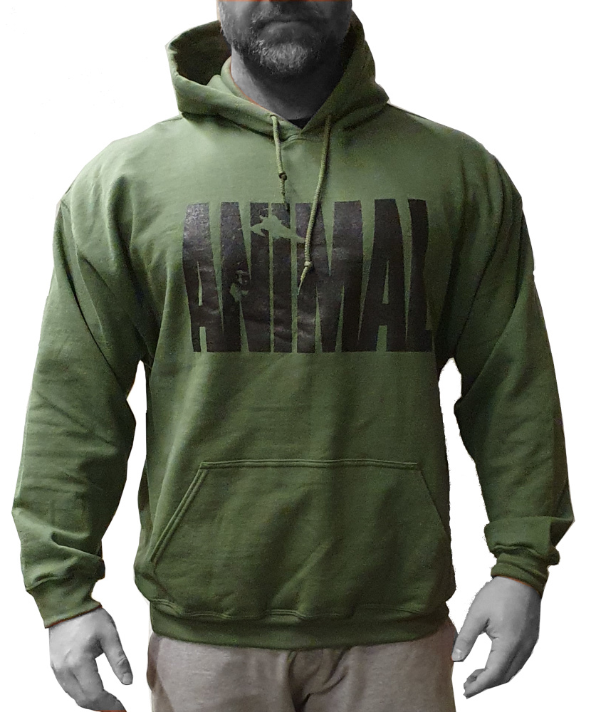 Universal Animal Hooded Sweater Military