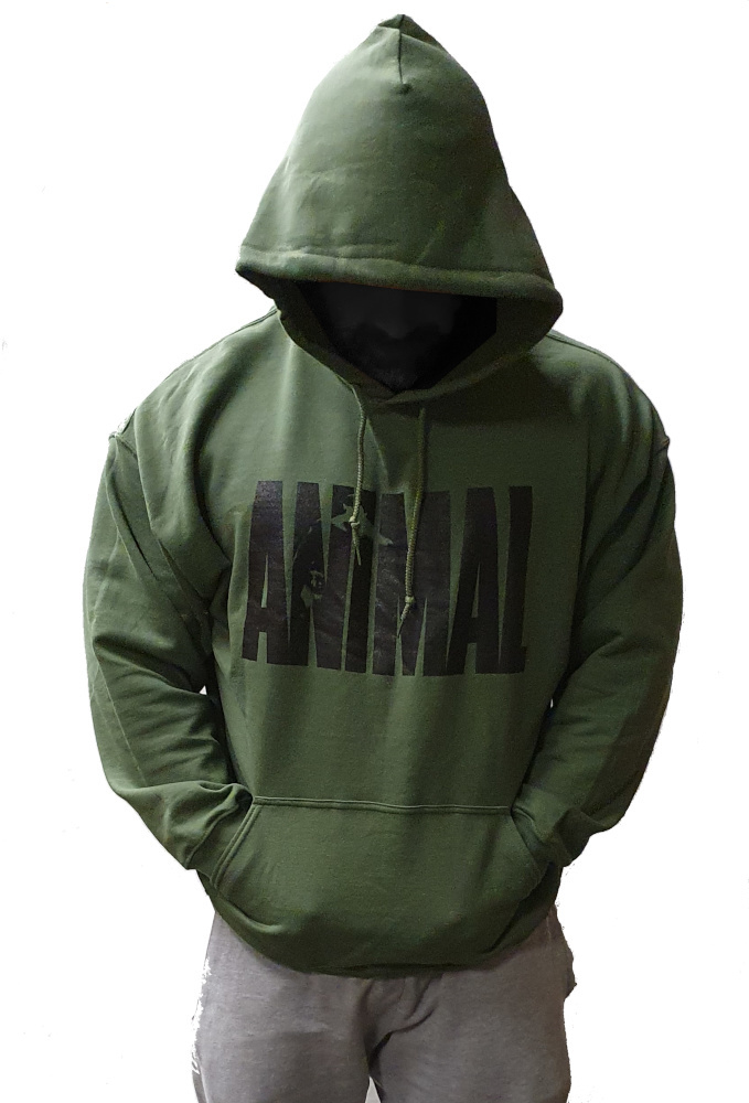 Universal Animal Hooded Sweater Military