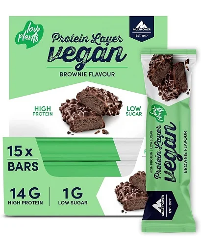 Multipower Vegan Protein Layer Bar 15x 55g